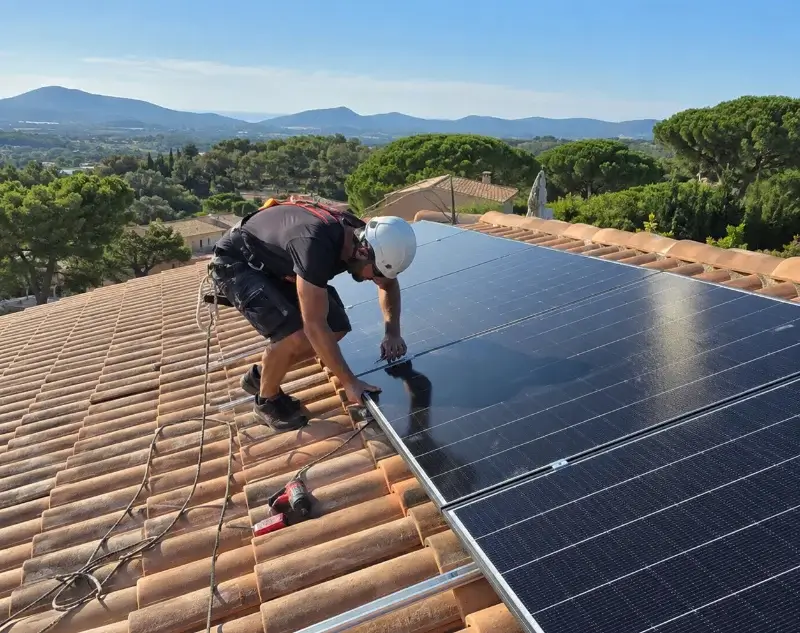 Installateur panneaux solaires Neulliac — pose photovoltaïque sur toiture